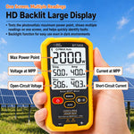 SMART SENSOR ST705 Tester per pannelli solari da 1000 W, misuratore MPPT fotovoltaico multimetro, ST705
