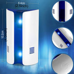 Onda elettromagnetica Conversione di frequenza Onde doppie Repellente per zanzare multifunzione Repellente per parassiti ad ultrasuoni, US Plug, UK Plug, EU Plug