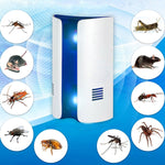 Onda elettromagnetica Conversione di frequenza Onde doppie Repellente per zanzare multifunzione Repellente per parassiti ad ultrasuoni, US Plug, UK Plug, EU Plug