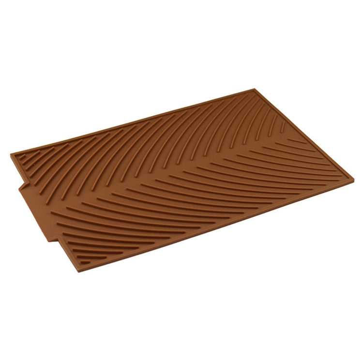 Tappetino isolante per drenaggio, tappetino per filtro dell'acqua pieghevole in silicone multifunzione da 2 pezzi