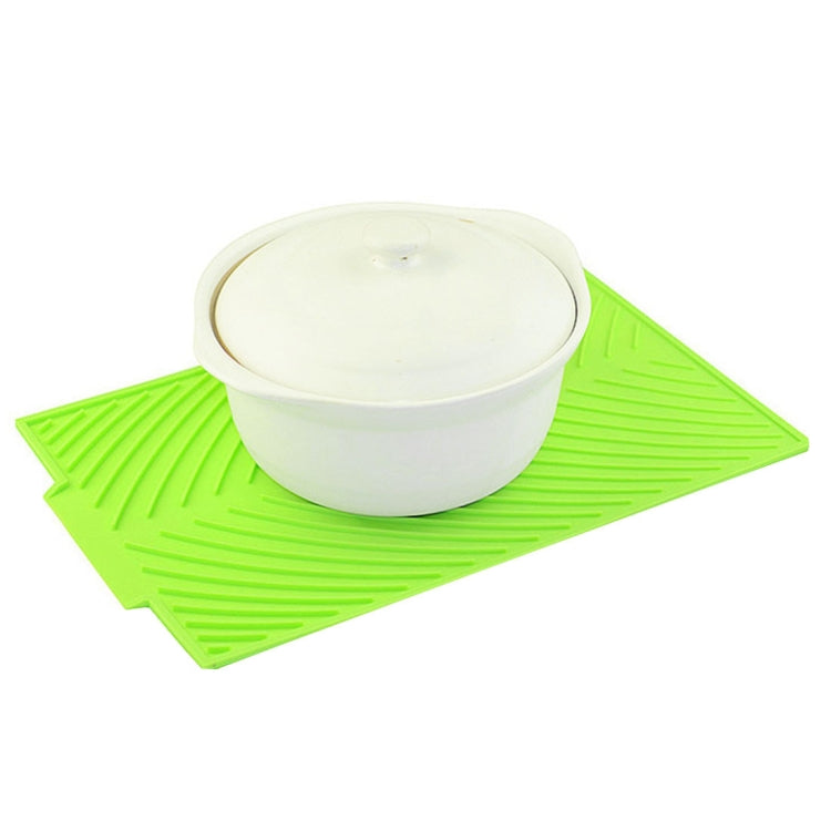 Tappetino isolante per drenaggio, tappetino per filtro dell'acqua pieghevole in silicone multifunzione da 2 pezzi