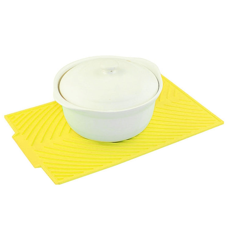 Tappetino isolante per drenaggio, tappetino per filtro dell'acqua pieghevole in silicone multifunzione da 2 pezzi