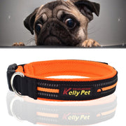 Guinzaglio per trazione con collare traspirante riflettente in poliestere per cani da compagnia, dimensioni: L, 2,5 * 47 * 54 cm, Size: L, 2.5*47*54cm