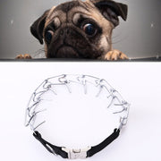 Collare a catena specifico per cani da addestramento con catena regolabile in metallo di alta qualità per cani da compagnia, dimensioni: 4,0 mm * 60 cm, Dogs Chain Collar