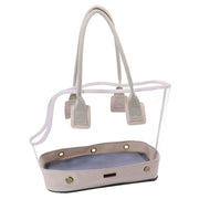 DODOPET Borsa a tracolla per borsa per animali domestici trasparente per cani e gatti, portatile all'aperto, dimensioni: 36 x 20 x 30 cm, Size: 36 x 20 x 30cm