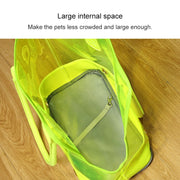 DODOPET Borsa a tracolla per borsa per animali domestici trasparente per cani e gatti, portatile all'aperto, dimensioni: 36 x 20 x 30 cm, Size: 36 x 20 x 30cm
