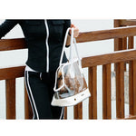DODOPET Borsa a tracolla trasparente per animali 36x20x30 cm