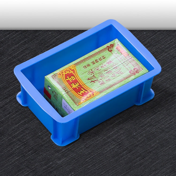 Scatola in materiale spesso multifunzionale da 5 pezzi Cassetta portautensili in plastica piatta nuova di zecca, dimensioni: 15,6 cm x 10,1 cm x 5,3 cm, 15.6cm x 10.1cm x 5.3cm