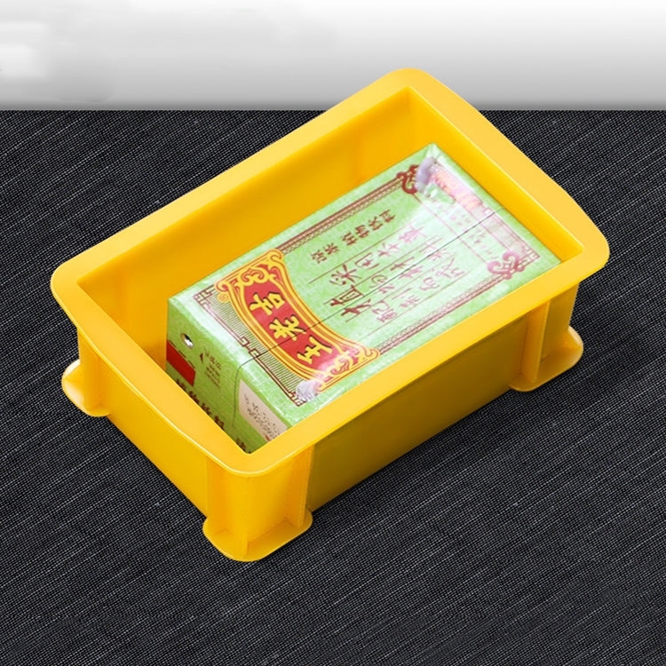 Scatola in materiale spesso multifunzionale da 5 pezzi Cassetta portautensili in plastica piatta nuova di zecca, dimensioni: 15,6 cm x 10,1 cm x 5,3 cm, 15.6cm x 10.1cm x 5.3cm