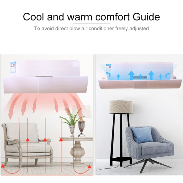 Aria Condizionata Deflettore Vento Sindone Camera da Letto a Parete Bambino Universale Anti-Diritto Aria Condizionata Parabrezza, Air Conditioning Wind Deflector