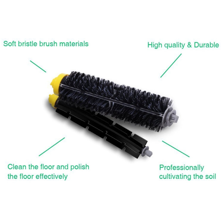 Robot Sweeping Accessories Roller Brush Side Brush Haipa Filter Accessory Set for iRobot 700 Series