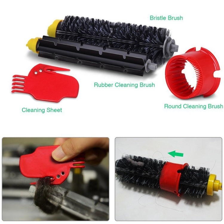 Robot Sweeping Accessories Roller Brush Side Brush Haipa Filter Accessory Set for iRobot 700 Series