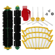 Robot Sweeping Accessories Side Brush Roller Brush with Filter for iRobot 500 Series