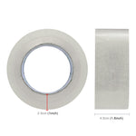 8 adesivi in rotolo di nastro adesivo sigillante per pacchi, larghezza 45 mm, spessore 25 mm, 45mm Width 25mm Thickness (Clear White), 45mm Width 25mm Thickness  (Transparent Yellow), 45mm Width 25mm Thickness (Yellow)