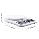 Bilancia da cucina portatile elettronica digitale ad alta precisione da 1 g, peso massimo 1 kg, 1kg / 1g