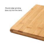Tagliere da cucina rettangolare in bambù per ispessimento, dimensioni: 30 cm x 20 cm, Size: 30cm x 20cm