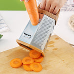 Utensili da taglio multifunzionali per tritatutto per verdure in acciaio inossidabile a sei lati, Six-side  Vegetable Chopper