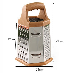 Utensili da taglio multifunzionali per tritatutto per verdure in acciaio inossidabile a sei lati, Six-side  Vegetable Chopper