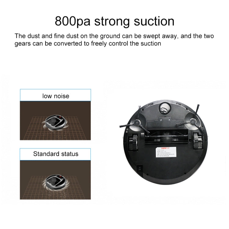 Aspirapolvere robot FD-3RSW(IB)CS 800Pa con telecomando