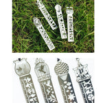 5 pezzi segnalibro delicato con motivo scavato segnalibro in metallo ultrasottile righello segnalibri alla moda per forniture per ufficio scolastico, consegna con modello casuale, Bookmark 6