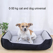 Coperta grande con motivo ossa per cani e gatti 80x60x15 cm