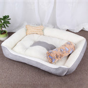 Coperta con motivo a ossa di cane, grande e morbida, calda, per cani e gatti, con dimensioni della coperta: XXS, 45×30×15 cm, Size: XXS