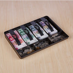 Resistente registratore di monete in ABS a quattro telai con inserto per vassoio per cassiere, cassetto per registratore di cassa, vassoio per classificare l'organizzatore, Four-frame (Black), Four-frame (Pink), Four-frame (White)