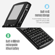 Calcolatrice scientifica e-book con schermo privacy 2,4"