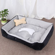Coperta per cani e gatti con motivo a ossa di cane, morbida e calda, per gatti, dimensioni: XS, 50×40×15 cm, Size: XS