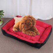 Coperta morbida per cani e gatti con motivo ossa XS