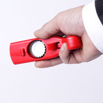 Strumento creativo per bar da cucina con tappo apribottiglie per birra, Cap Opener Grey, Cap Opener Red