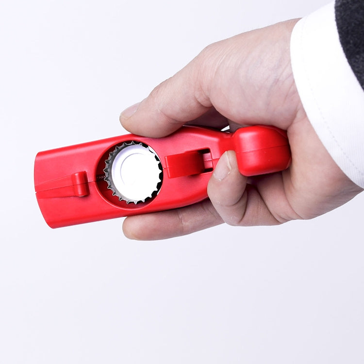 Strumento creativo per bar da cucina con tappo apribottiglie per birra, Cap Opener Grey, Cap Opener Red