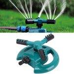 Ugello Rotante Automatico da Giardino Irrigatore Automatico Rotante da 360 Gradi Ugello per Irrigazione del Prato da Giardino Ugello per Irrigazione con Connettore per Tubo dell'Acqua da 1/2 Pollice, With 1/2 inch Water Hose Connector