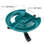 Ugello Rotante Automatico da Giardino Irrigatore Automatico Rotante da 360 Gradi Ugello per Irrigazione del Prato da Giardino Ugello per Irrigazione con Connettore per Tubo dell'Acqua da 3/4 di Pollice, With 3/4 inch Water Hose Connector