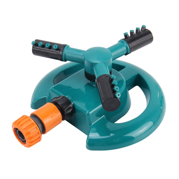 Ugello Rotante Automatico da Giardino Irrigatore Automatico Rotante da 360 Gradi Ugello per Irrigazione del Prato da Giardino Ugello per Irrigazione con Connettore per Tubo dell'Acqua da 3/4 di Pollice, With 3/4 inch Water Hose Connector
