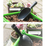 Pala in plastica per terreno Cucchiaio Cucchiaini Pala in plastica Attrezzi da giardino Secchio Pala per coltivazione in vaso Cilindro per mini pianta carnosa Pala per terreno Pala, consegna colore casuale, Plastic Soil Shovel Spoon