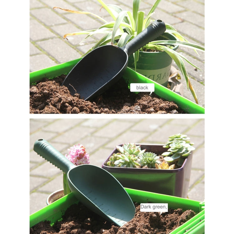 Pala in plastica per terreno Cucchiaio Cucchiaini Pala in plastica Attrezzi da giardino Secchio Pala per coltivazione in vaso Cilindro per mini pianta carnosa Pala per terreno Pala, consegna colore casuale, Plastic Soil Shovel Spoon