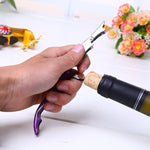 Apribottiglie per vino in acciaio inossidabile con motivo cavalluccio marino multifunzione da 10 pezzi, apribottiglie apriscatole, consegna colore casuale, Sea Horse Style