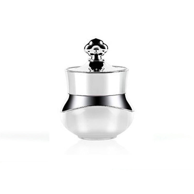 Contenitori da viaggio in acrilico da 5 pezzi con coperchi rigidi sigillati adatti per crema viso mani corpo, 5 ml