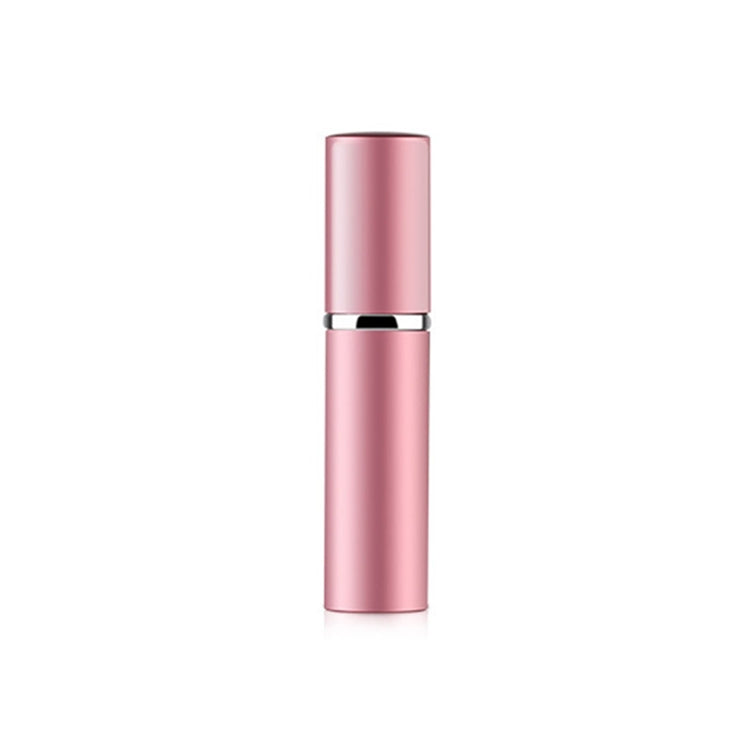 Mini atomizzatori portatili a nebulizzazione fine di profumo in vetro ricaricabili da 5 pezzi con esterno metallico, 5 ml