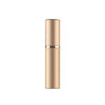 Mini atomizzatori portatili a nebulizzazione fine di profumo in vetro ricaricabili da 5 pezzi con esterno metallico, 5 ml
