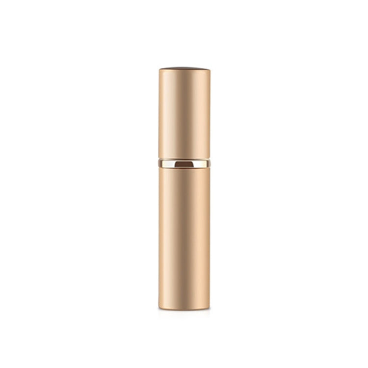 Mini atomizzatori portatili a nebulizzazione fine di profumo in vetro ricaricabili da 5 pezzi con esterno metallico, 5 ml