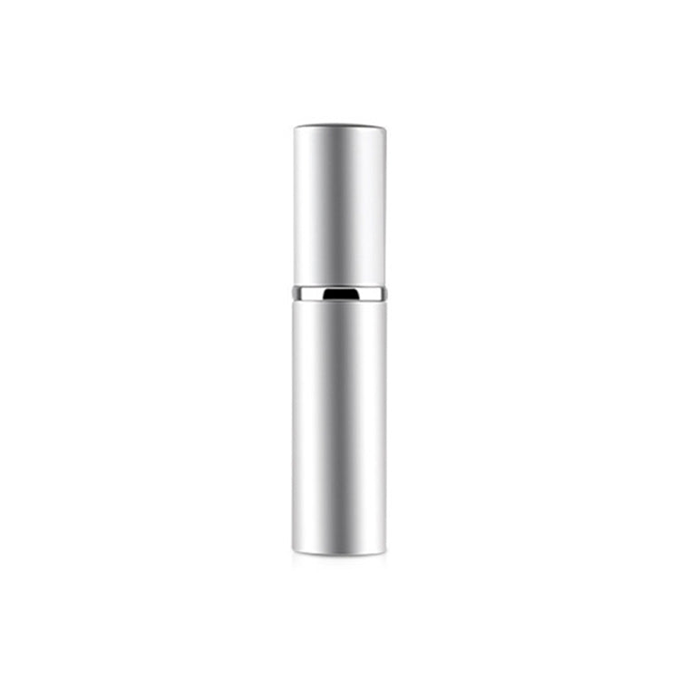 Mini atomizzatori portatili a nebulizzazione fine di profumo in vetro ricaricabili da 5 pezzi con esterno metallico, 5 ml