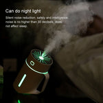 Macchina per l'umidificazione dell'aria con umidificatore atomizzato a luce notturna a LED muto intelligente a forma di tazza d'acqua ML-S2