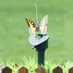 Farfalla rotante solare decorativa per giardino 12.5cm