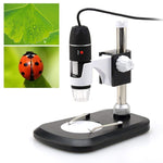 Microscopio digitale USB con ingrandimento 40X-1600X e 8 LED
