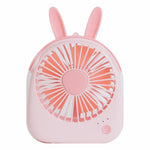Mini ventilatore portatile a forma di coniglio con batteria 1200