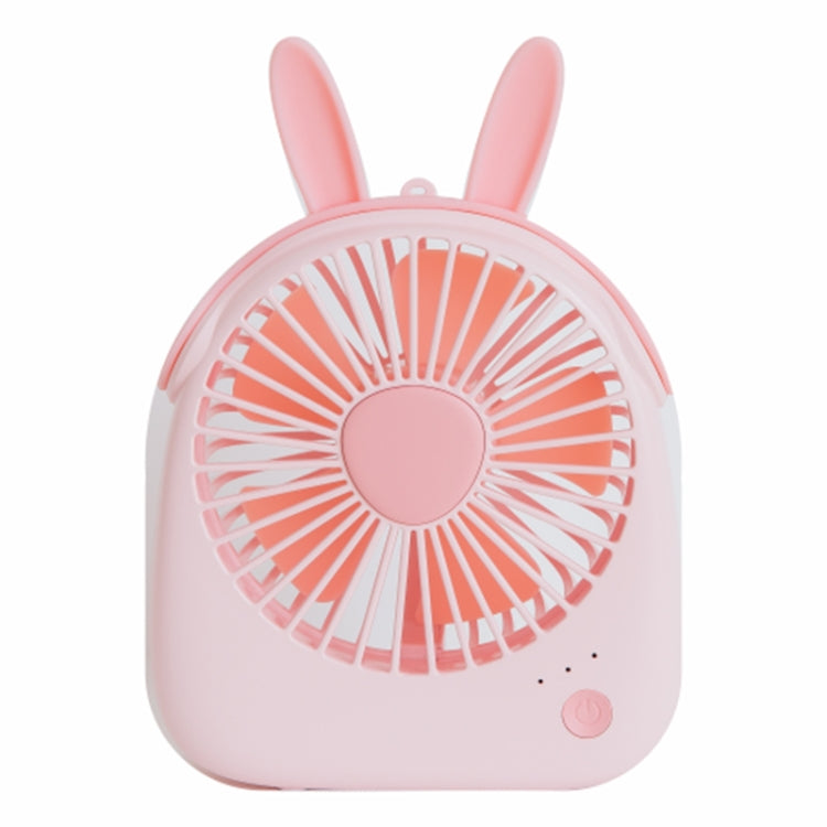 WT-F14 1200mAh Mini Portable Rabbit Fan with 3 Speed ​​Control