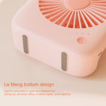 Mini ventilatore portatile a forma di coniglio con batteria 1200