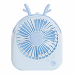 Mini ventilatore portatile a forma di coniglio con batteria 1200
